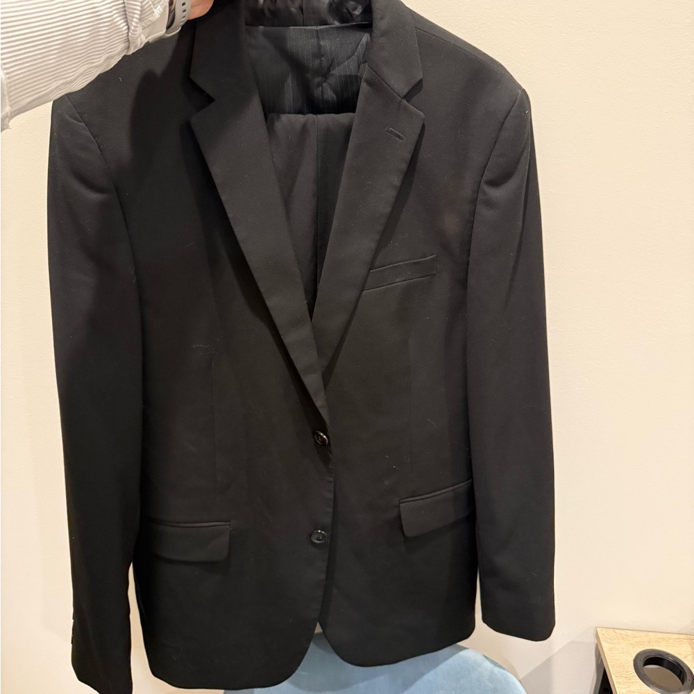Classic Men's Black three piece suit